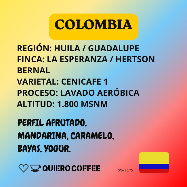 Colombia Huila Guadalupe - La Esperanza
