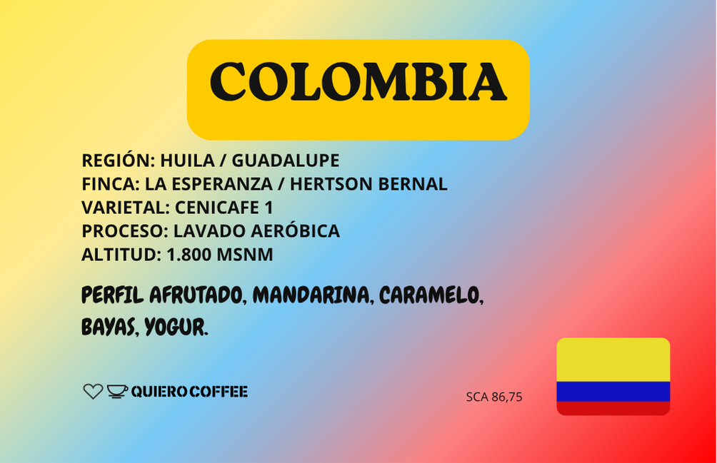 Colombia Huila Guadalupe - La Esperanza