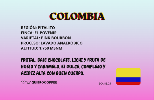 Colombia Pink Bourbon