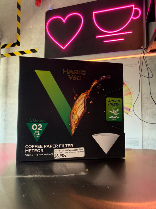 Filtro V60 Coffee Paper Filter Meteor | HARIO