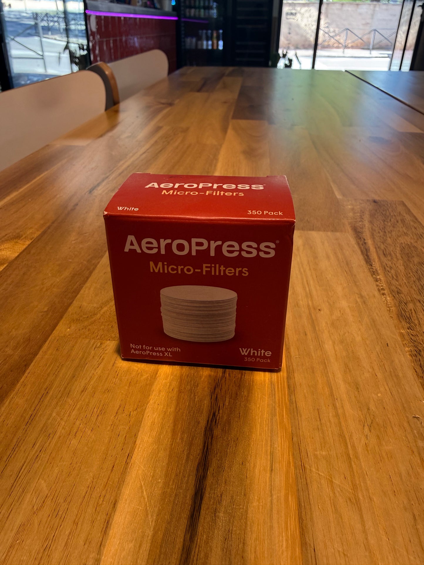Filtros XL Aeropress. 350 piezas.