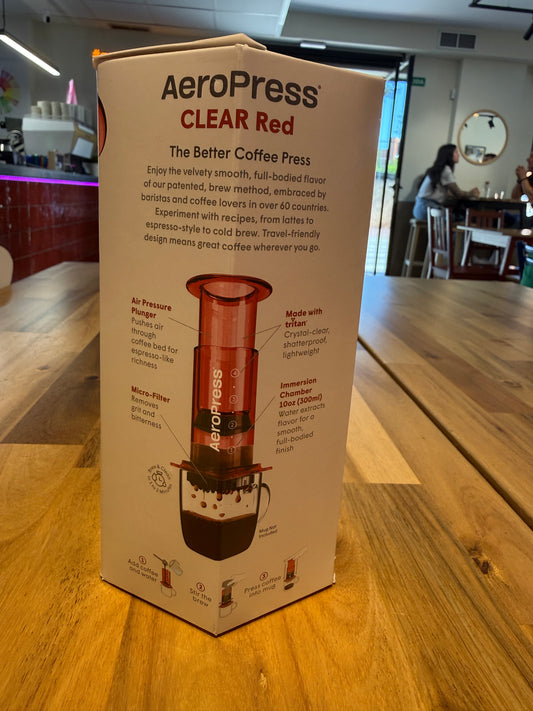 Aeropress Clear Red