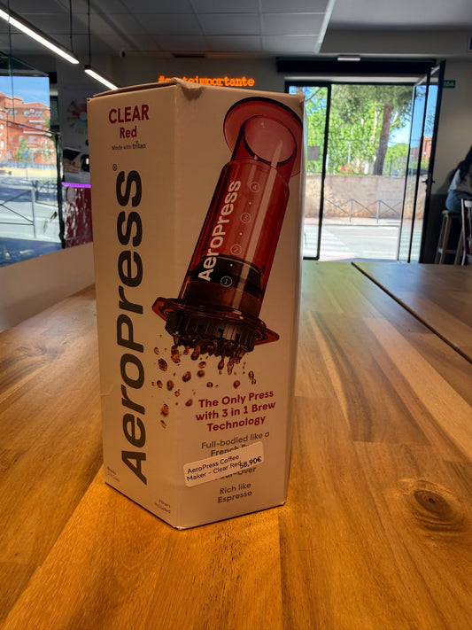 Aeropress Clear Red
